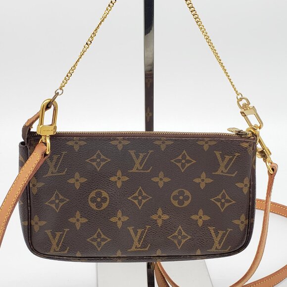 Louis Vuitton Pochette Accessoires Monogram Shoulder Bag 405-110325 - Picture 3 of 16
